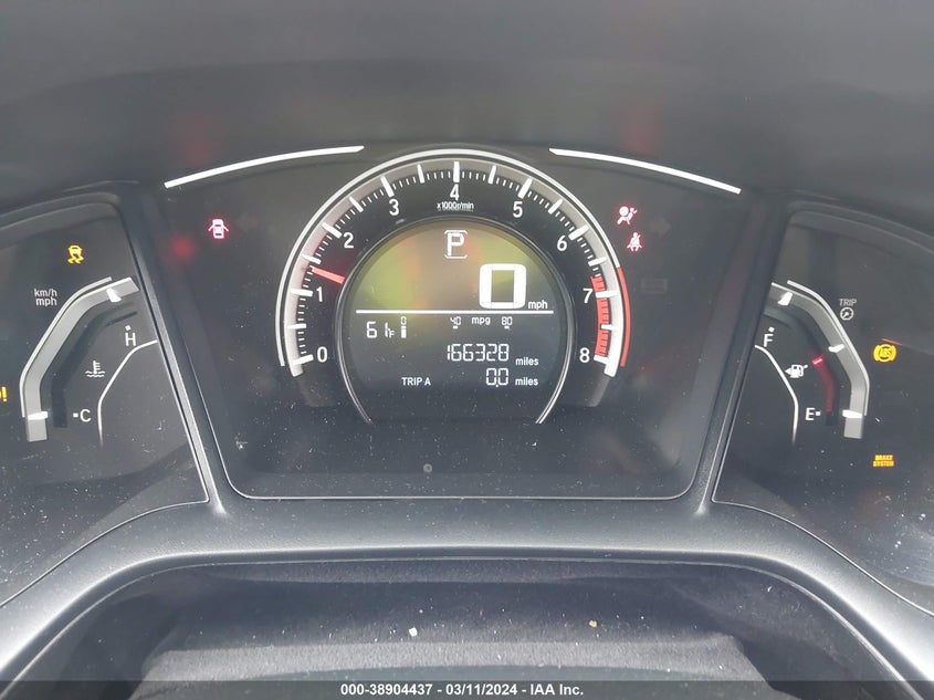 VIN 19XFC2F50JE019236 2018 HONDA CIVIC LX