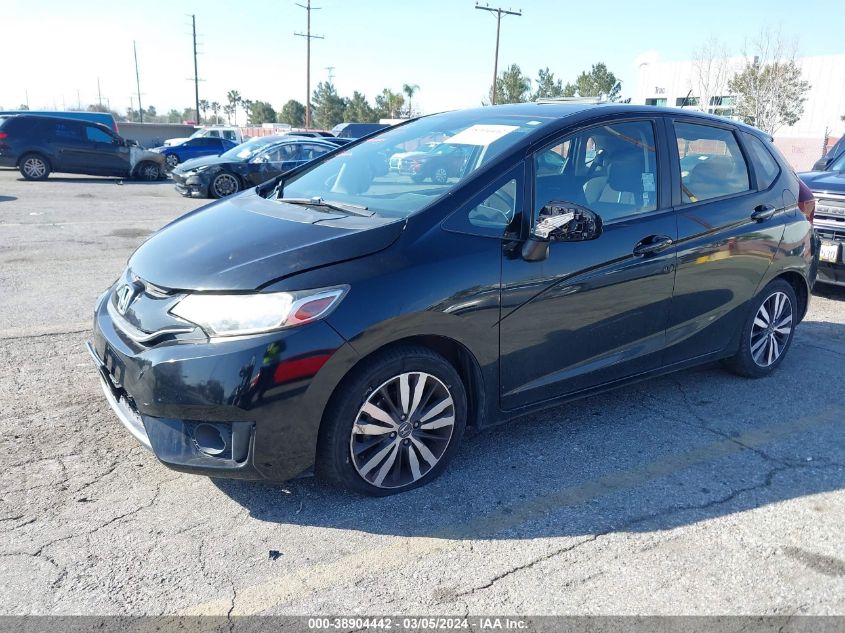 2016 Honda Fit Ex VIN: JHMGK5H72GS013031 Lot: 38904442