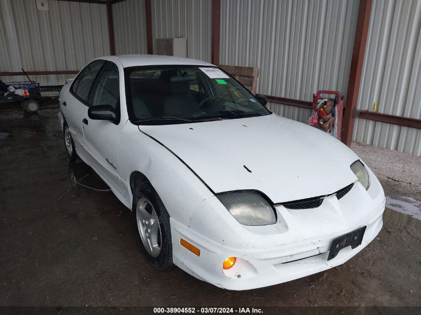 2000 Pontiac Sunfire Se VIN: 1G2JB524XY7370357 Lot: 38904552