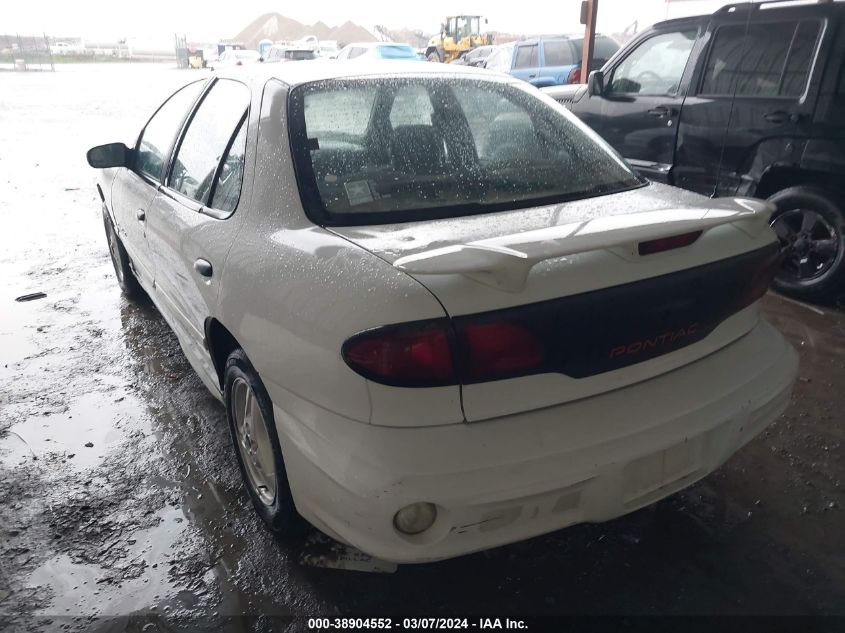 2000 Pontiac Sunfire Se VIN: 1G2JB524XY7370357 Lot: 38904552