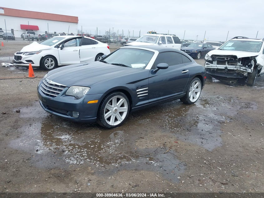 2008 CHRYSLER CROSSFIRE VIN: 1C3LN69L78X075493