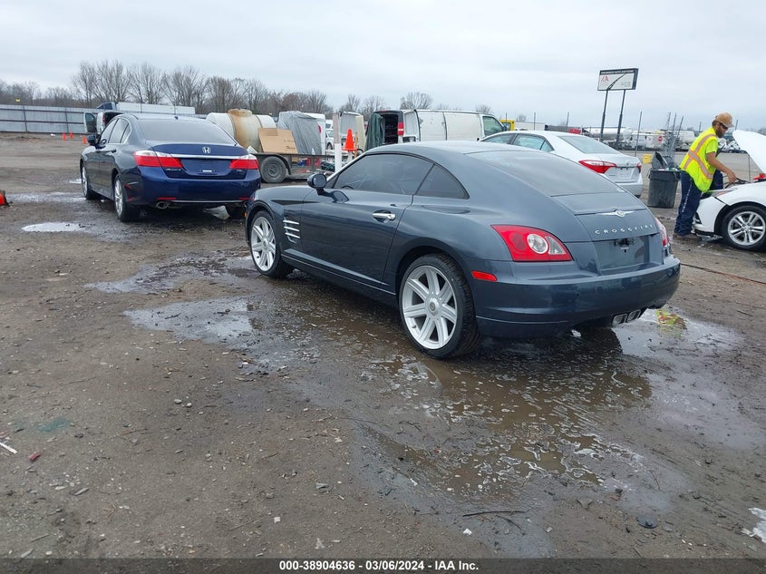2008 CHRYSLER CROSSFIRE VIN: 1C3LN69L78X075493