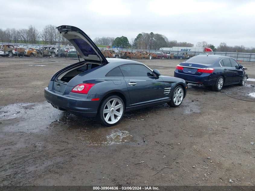 2008 CHRYSLER CROSSFIRE VIN: 1C3LN69L78X075493
