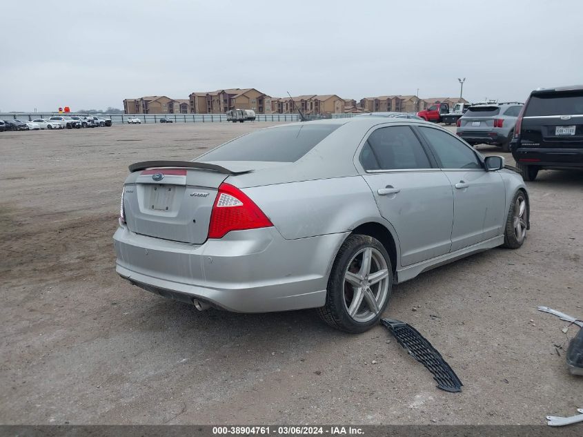 2010 Ford Fusion Sport VIN: 3FAHP0KC5AR134533 Lot: 38904761