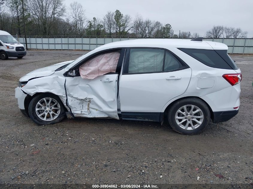 2018 Chevrolet Equinox Ls VIN: 2GNAXHEV0J6322110 Lot: 38904862