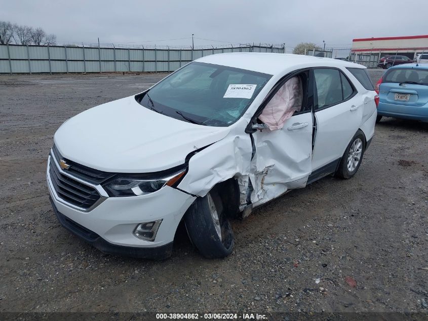 2018 Chevrolet Equinox Ls VIN: 2GNAXHEV0J6322110 Lot: 38904862