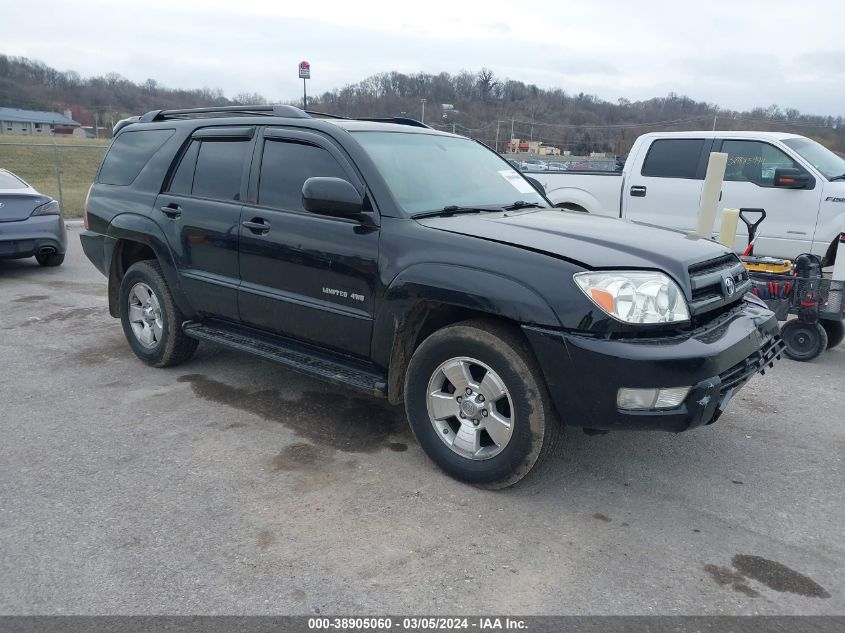 2005 Toyota 4Runner Limited V8 VIN: JTEBT17R858018566 Lot: 38905060