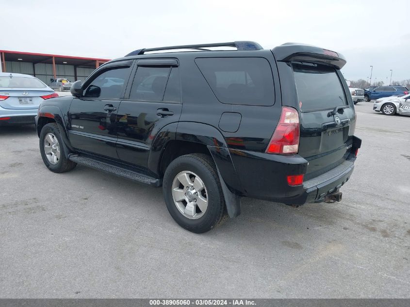 2005 Toyota 4Runner Limited V8 VIN: JTEBT17R858018566 Lot: 38905060