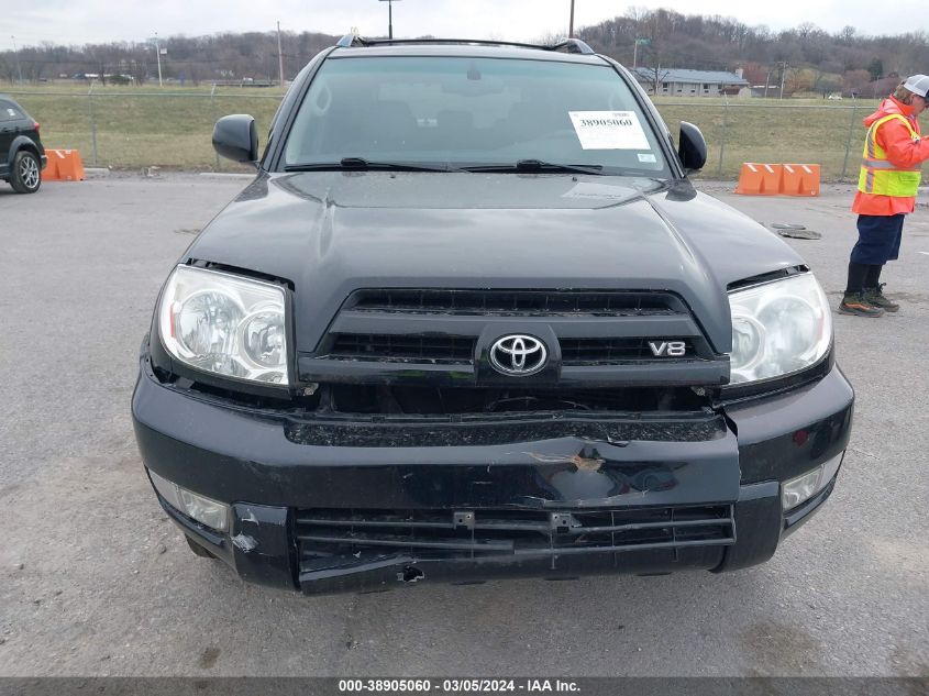 2005 Toyota 4Runner Limited V8 VIN: JTEBT17R858018566 Lot: 38905060