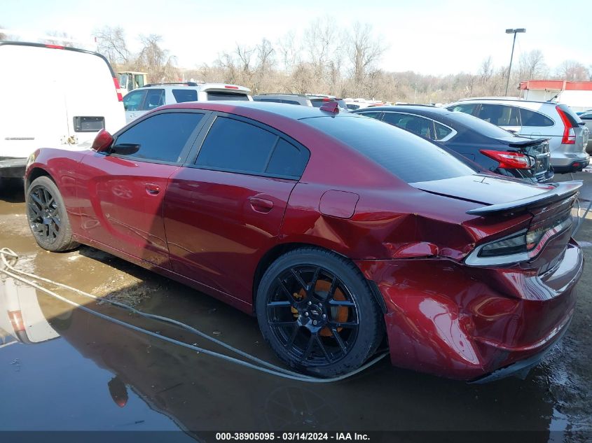 2018 Dodge Charger R/T Rwd VIN: 2C3CDXCT2JH233962 Lot: 38905095