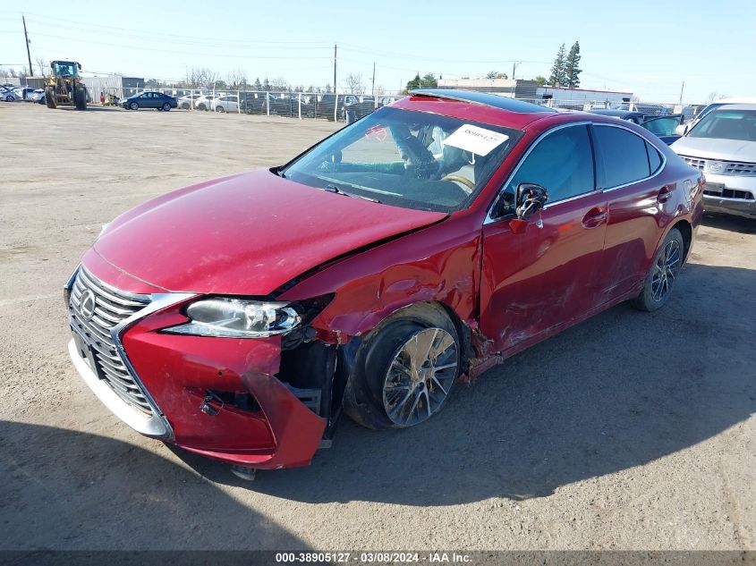 2016 Lexus Es 350 VIN: 58ABK1GG5GU005455 Lot: 38905127