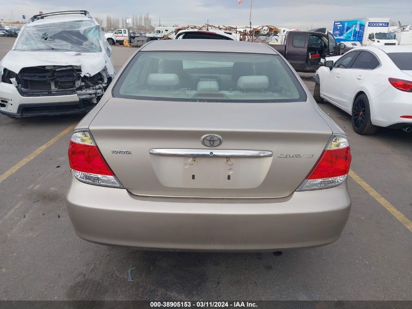 2006 Toyota Camry Le VIN: 4T1BE32KX6U725810 Lot: 38905153