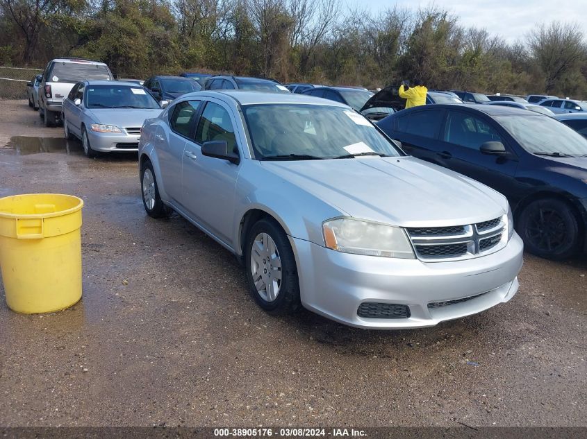 2012 Dodge Avenger Se VIN: 1C3CDZAB0CN216061 Lot: 38905176