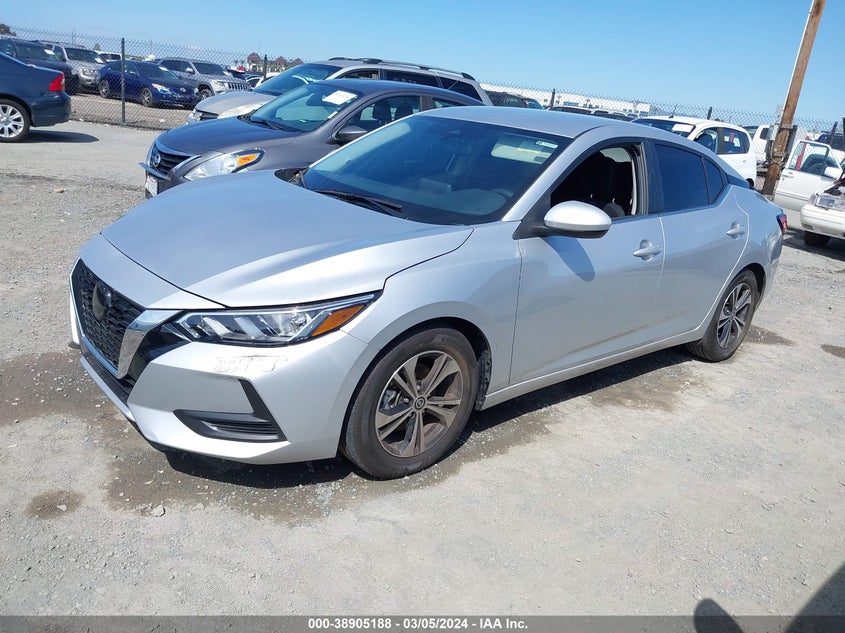 VIN 3N1AB8CV8PY224074 2023 NISSAN SENTRA SV