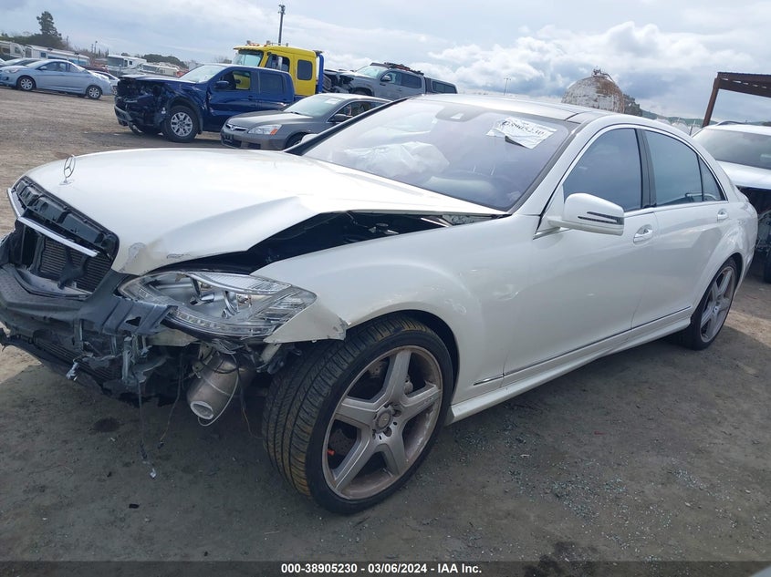 2013 Mercedes-Benz S 550 VIN: WDDNG7DB9DA497495 Lot: 38905230