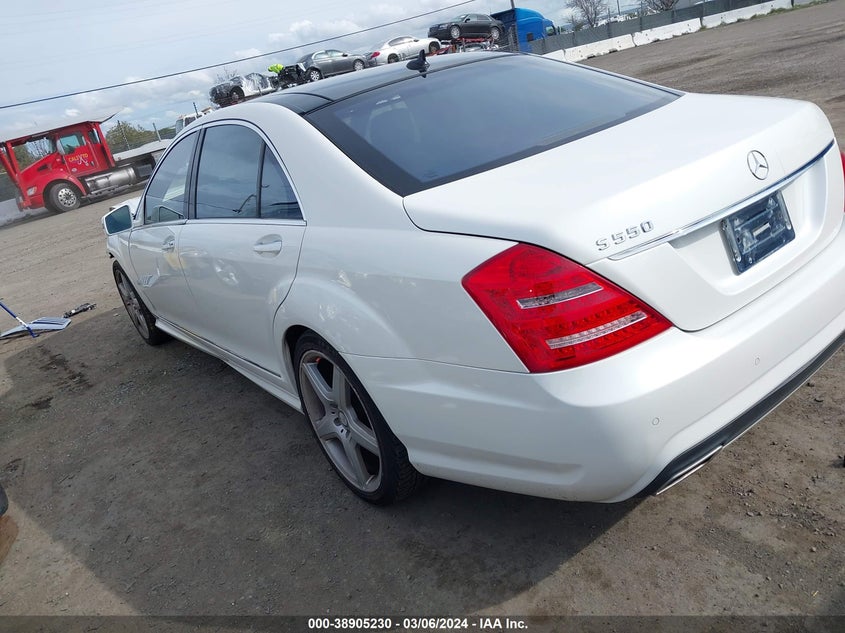 2013 Mercedes-Benz S 550 VIN: WDDNG7DB9DA497495 Lot: 38905230