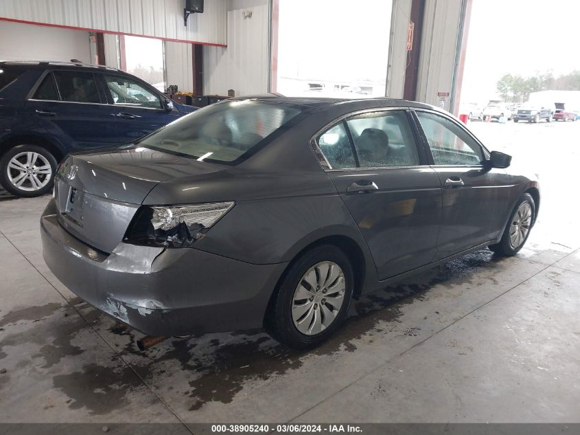 2008 Honda Accord 2.4 Lx VIN: 1HGCP26398A003329 Lot: 38905240