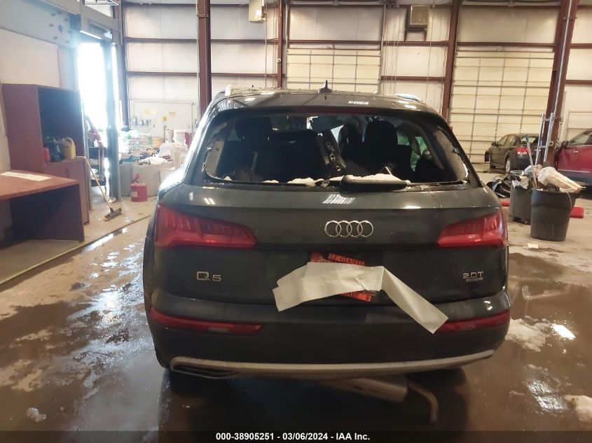 2018 Audi Q5 2.0T Premium/2.0T Tech Premium VIN: WA1ANAFY3J2003046 Lot: 38905251