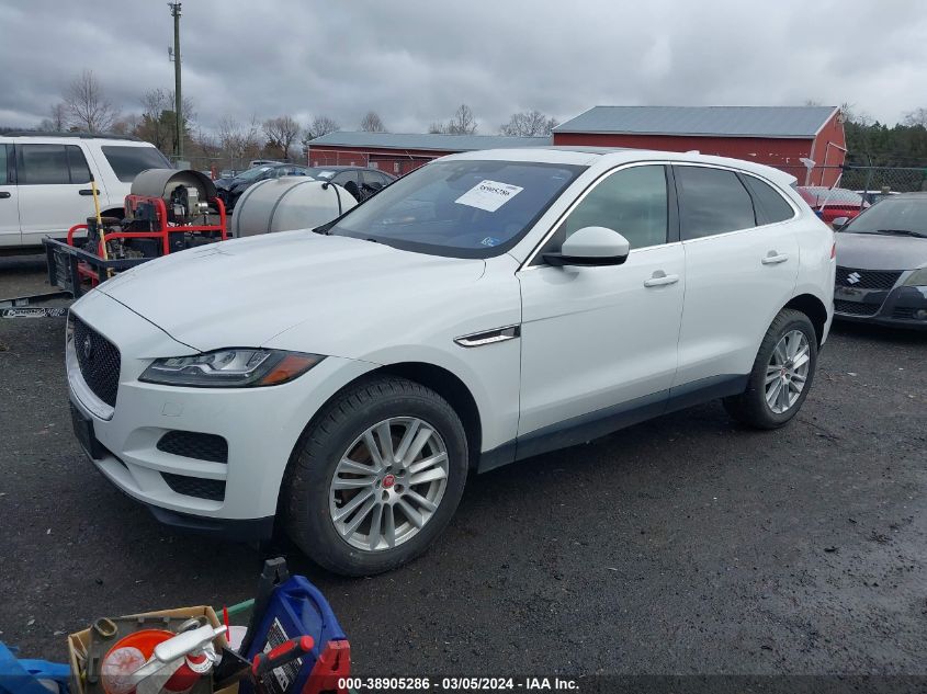 2017 Jaguar F-Pace 20D Prestige VIN: SADCK2BN1HA889431 Lot: 38905286