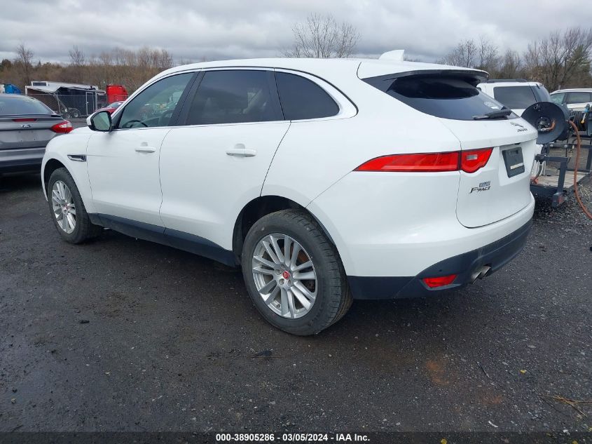 2017 Jaguar F-Pace 20D Prestige VIN: SADCK2BN1HA889431 Lot: 38905286