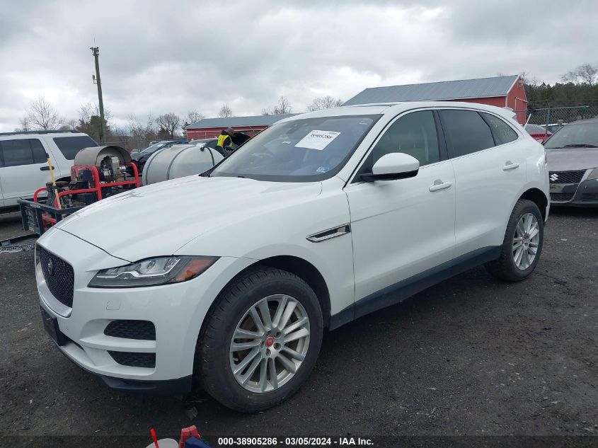 2017 Jaguar F-Pace 20D Prestige VIN: SADCK2BN1HA889431 Lot: 38905286