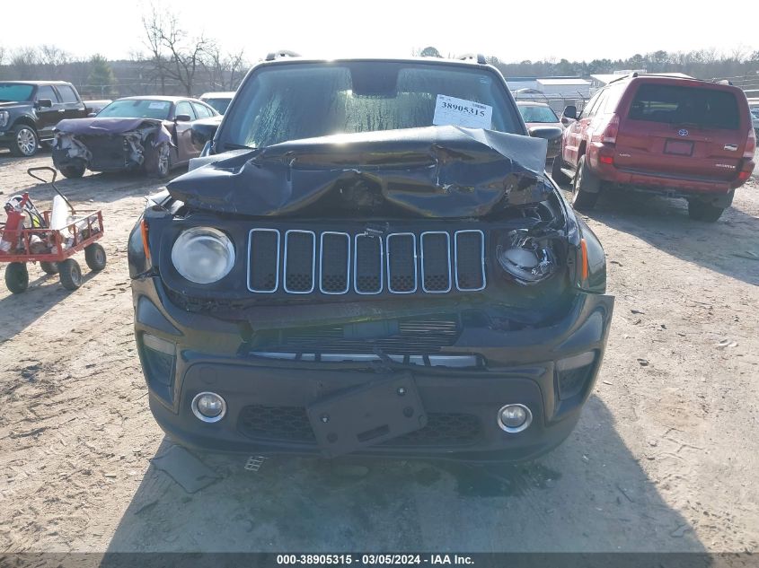 2020 Jeep Renegade Latitude 4X4 VIN: ZACNJBBB9LPL87544 Lot: 38905315