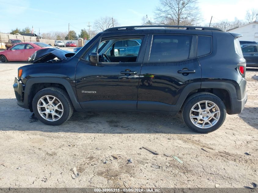 2020 Jeep Renegade Latitude 4X4 VIN: ZACNJBBB9LPL87544 Lot: 38905315