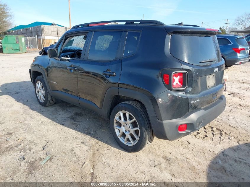 2020 Jeep Renegade Latitude 4X4 VIN: ZACNJBBB9LPL87544 Lot: 38905315