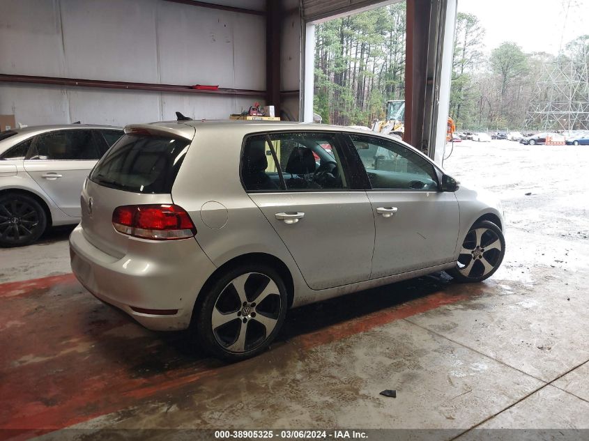 2012 Volkswagen Golf 2.5L 4-Door VIN: WVWDB7AJ7CW114980 Lot: 38905325