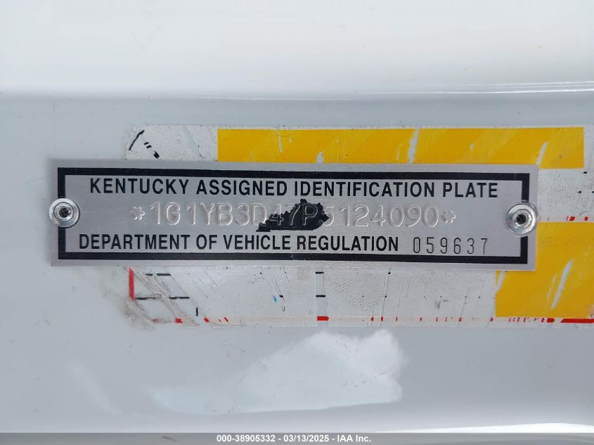 2023 Chevrolet Corvette Stingray Rwd 2Lt VIN: 1G1YB3D47P5124090 Lot: 38905332