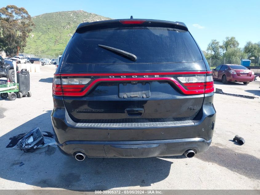 2018 Dodge Durango R/T Rwd VIN: 1C4SDHCT2JC186576 Lot: 38905372