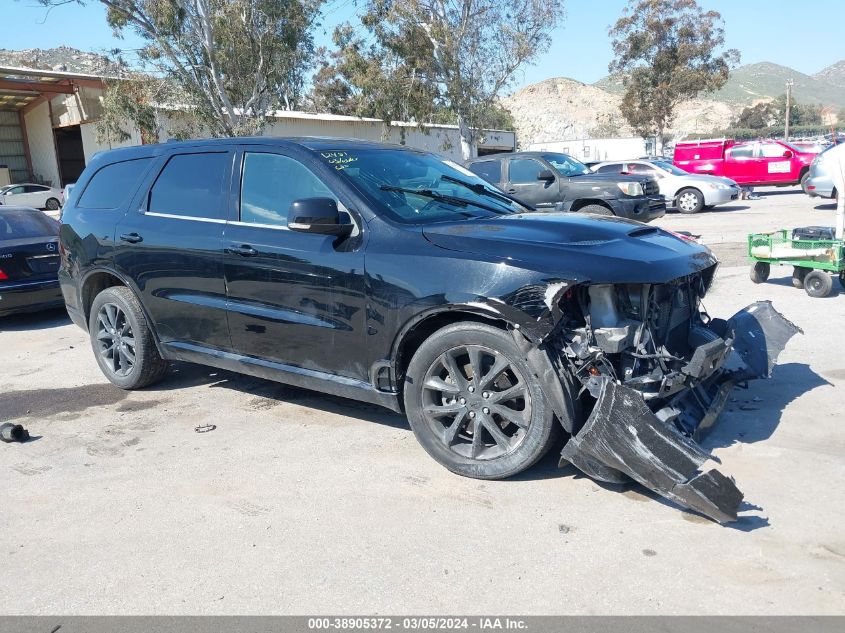 2018 Dodge Durango R/T Rwd VIN: 1C4SDHCT2JC186576 Lot: 38905372