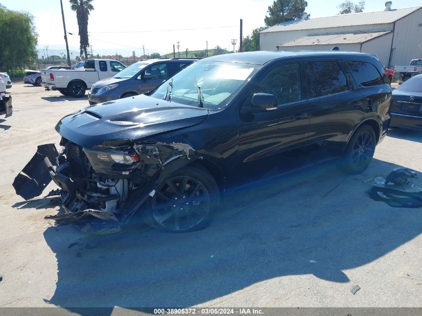 2018 Dodge Durango R/T Rwd VIN: 1C4SDHCT2JC186576 Lot: 38905372