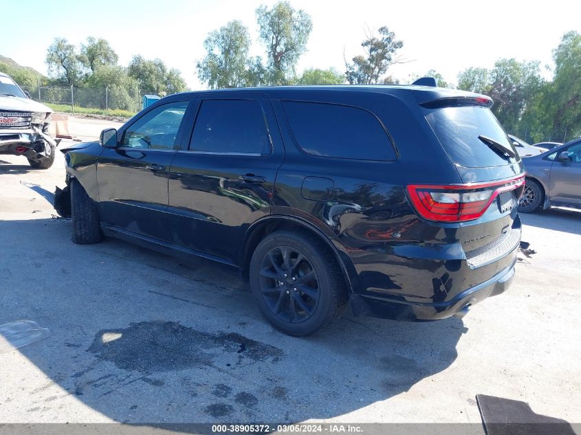 2018 Dodge Durango R/T Rwd VIN: 1C4SDHCT2JC186576 Lot: 38905372