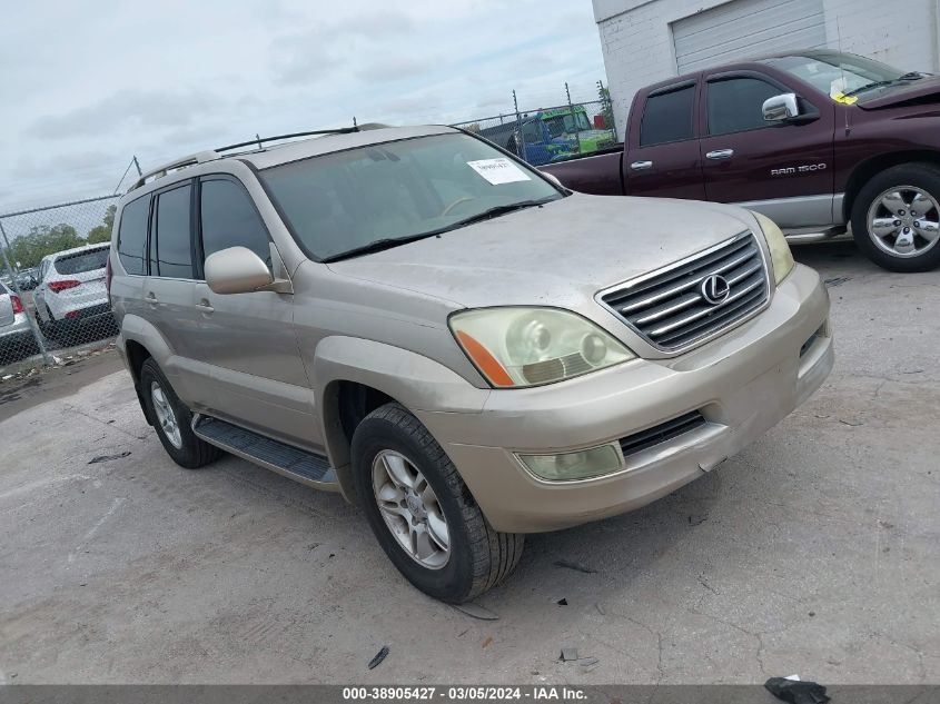 2005 Lexus Gx 470 VIN: JTJBT20XX50088634 Lot: 38905427