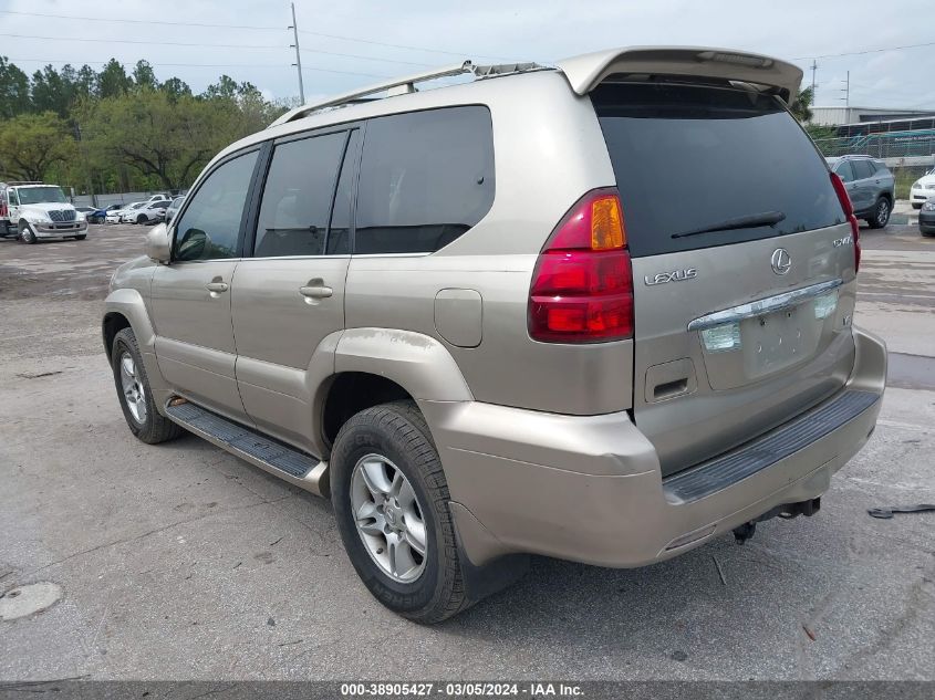 2005 Lexus Gx 470 VIN: JTJBT20XX50088634 Lot: 38905427