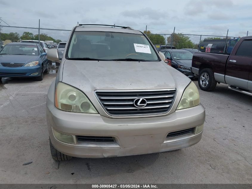 2005 Lexus Gx 470 VIN: JTJBT20XX50088634 Lot: 38905427