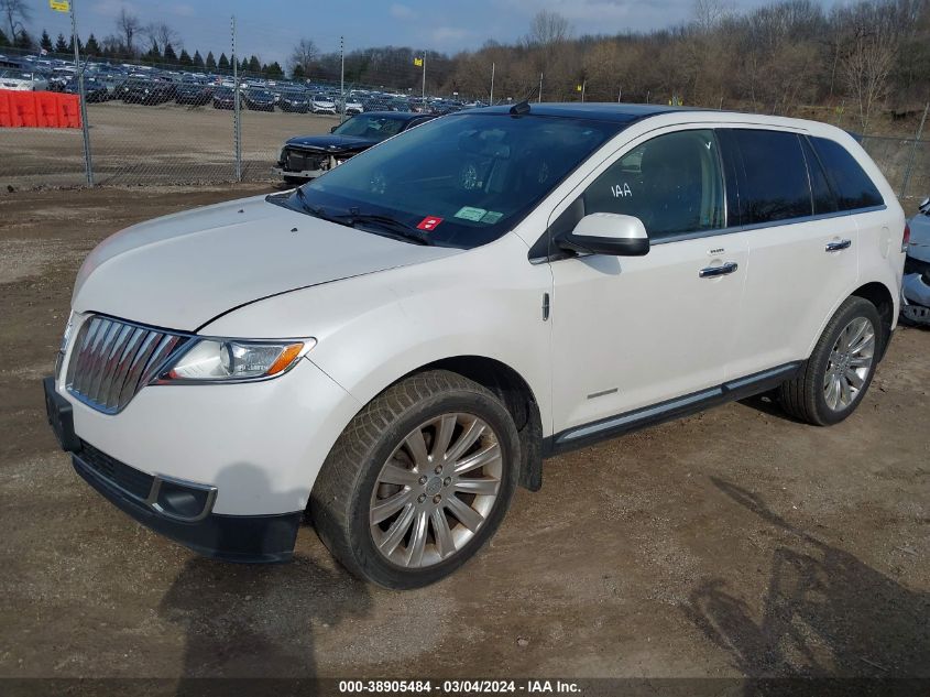 2011 Lincoln Mkx VIN: 2LMDJ8JK0BBJ28267 Lot: 38905484