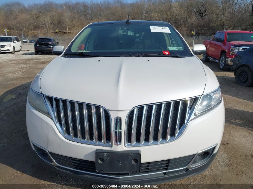 2011 Lincoln Mkx VIN: 2LMDJ8JK0BBJ28267 Lot: 38905484