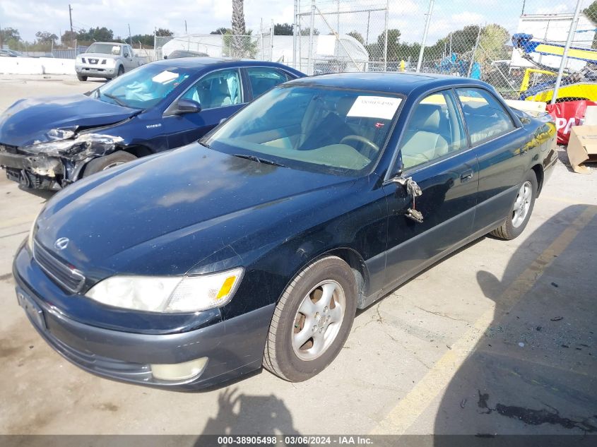 1998 Lexus Es 300 VIN: JT8BF28G7W5049467 Lot: 38905498