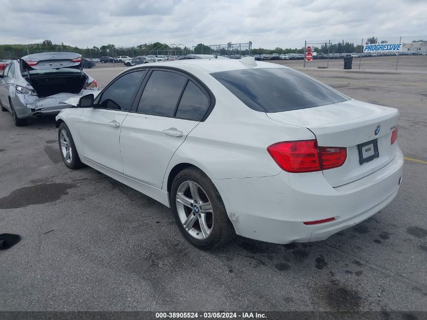 2014 BMW 328I VIN: WBA3A5C54EP603110 Lot: 38905524