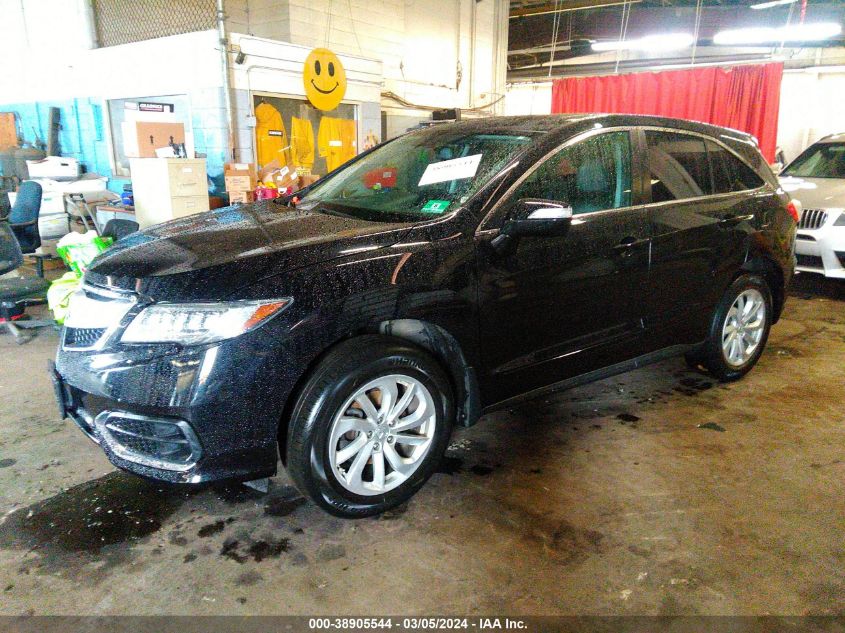 2016 Acura Rdx Technology Acurawatch Plus Packages/Technology Package VIN: 5J8TB4H54GL009812 Lot: 38905544