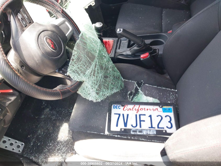 2017 Subaru Wrx VIN: JF1VA1B63H9822959 Lot: 38905602