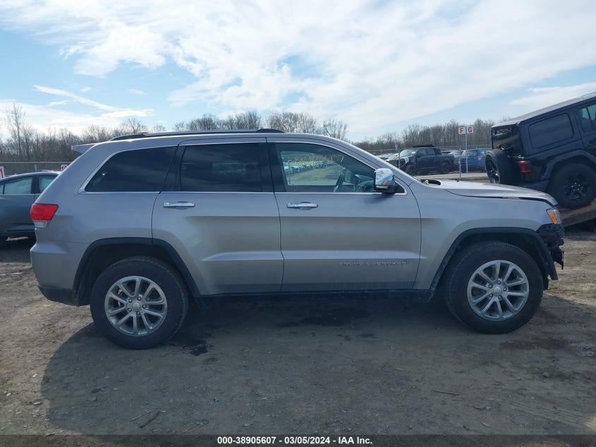2014 JEEP GRAND CHEROKEE LIMITED - 1C4RJFBG1EC375919