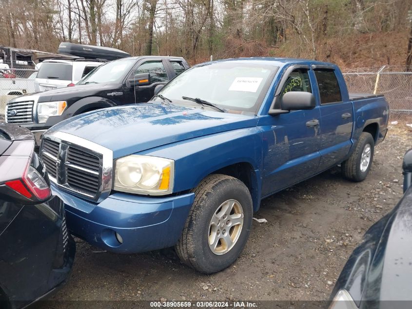 2006 Dodge Dakota Slt VIN: 1D7HW48J56S518680 Lot: 38905659