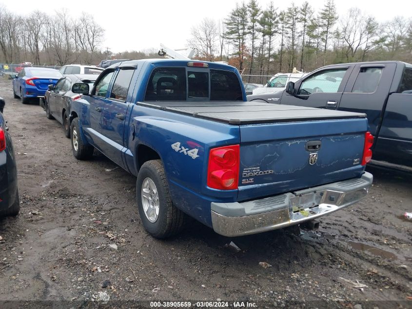 2006 Dodge Dakota Slt VIN: 1D7HW48J56S518680 Lot: 38905659