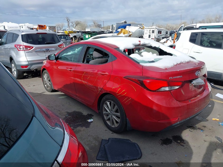 2016 HYUNDAI ELANTRA SE - KMHDH4AE3GU476740
