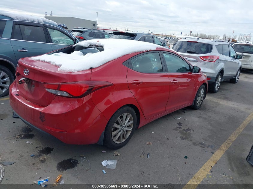2016 HYUNDAI ELANTRA SE - KMHDH4AE3GU476740