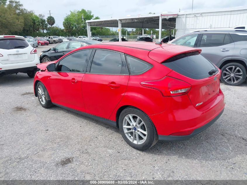 2016 Ford Focus Se VIN: 1FADP3K22GL206139 Lot: 38905688