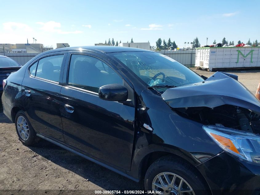 2022 Mitsubishi Mirage G4 Black Edition/Es/Le VIN: ML32FUFJ0NHF07381 Lot: 38905754